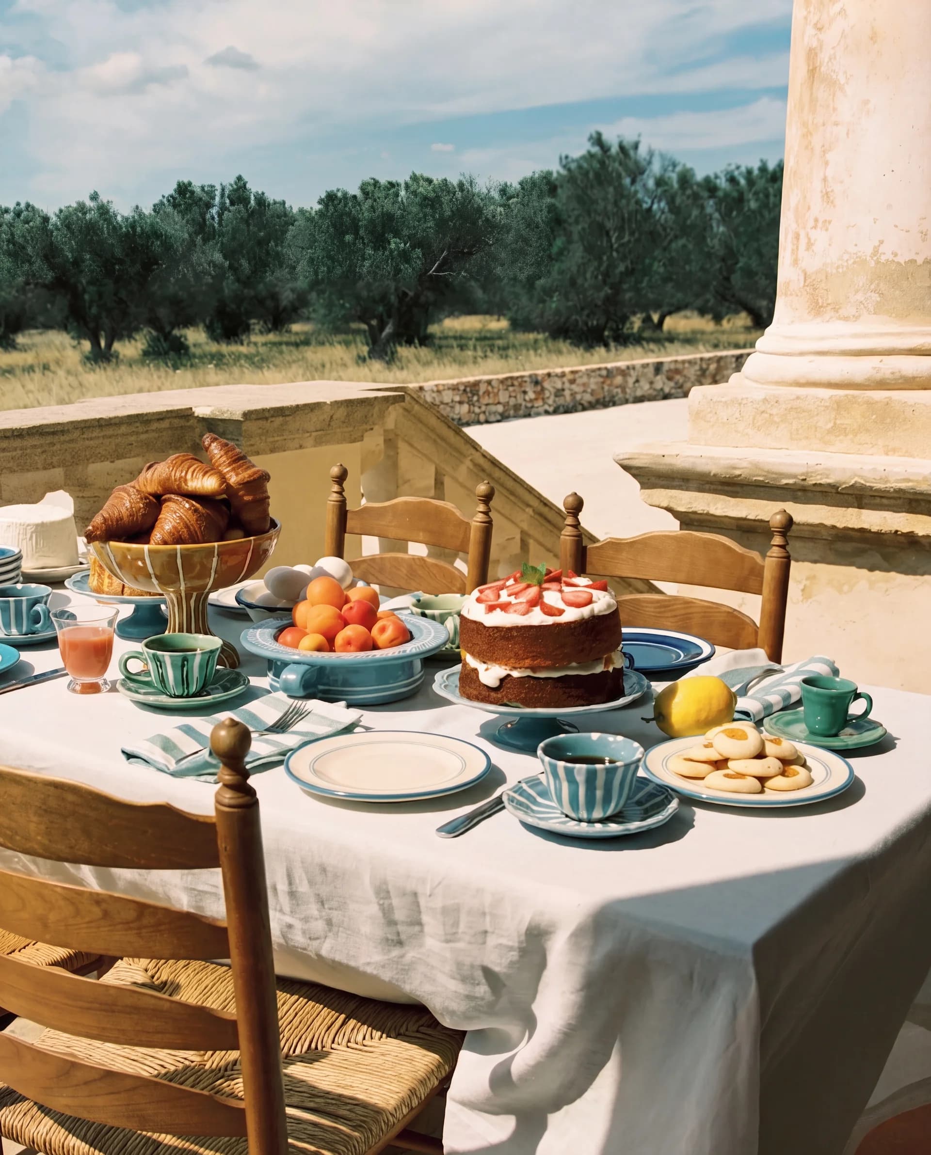 Grottaglie ceramics and the oak forest